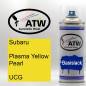 Preview: Subaru, Plasma Yellow Pearl, UCG: 400ml Sprühdose, von ATW Autoteile West.